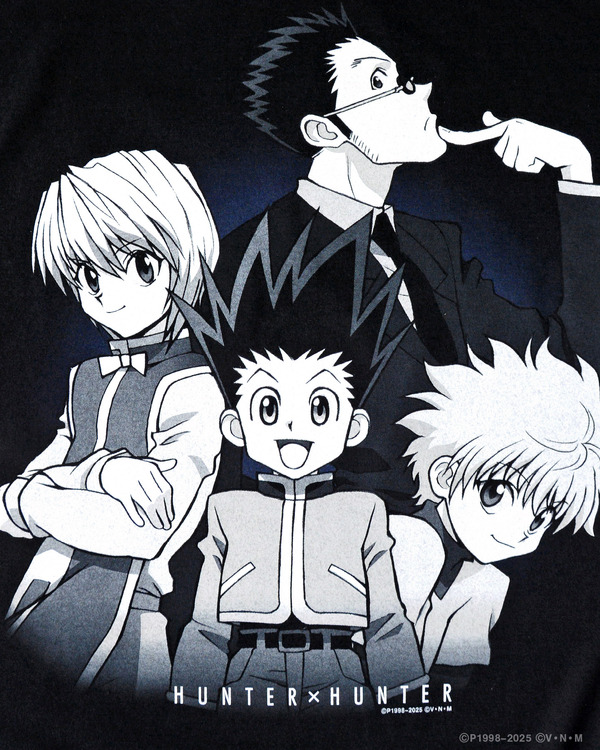 【HUNTER×HUNTER】×GEEKS RULEコラボTシャツ（C）P1998-2025 （C）V・N・M