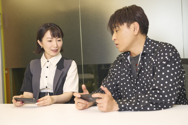 折笠富美子＆ 森田成一