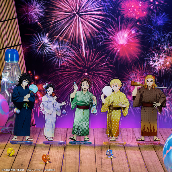 アニメ『鬼滅の刃』「スタンド付きアクリルプレート ～漆ノ章 in ナムコ～」