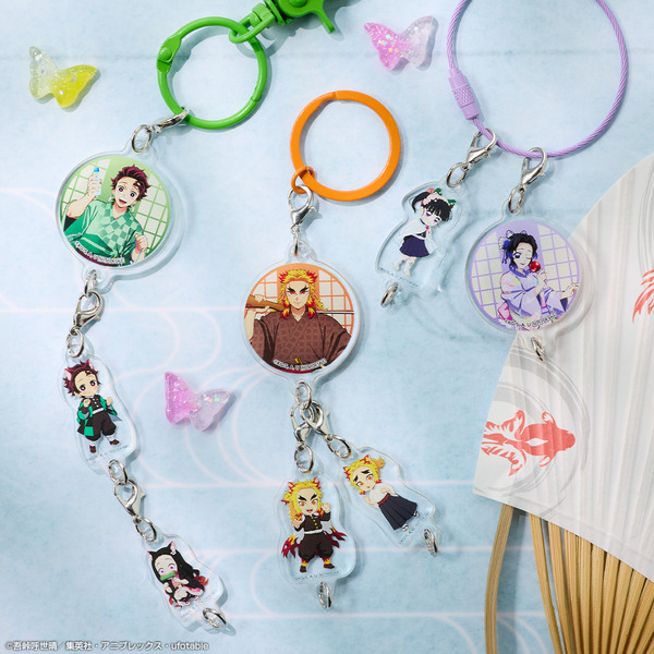 アニメ『鬼滅の刃』ナムコ限定特典の「繋がるチャームアクリル」