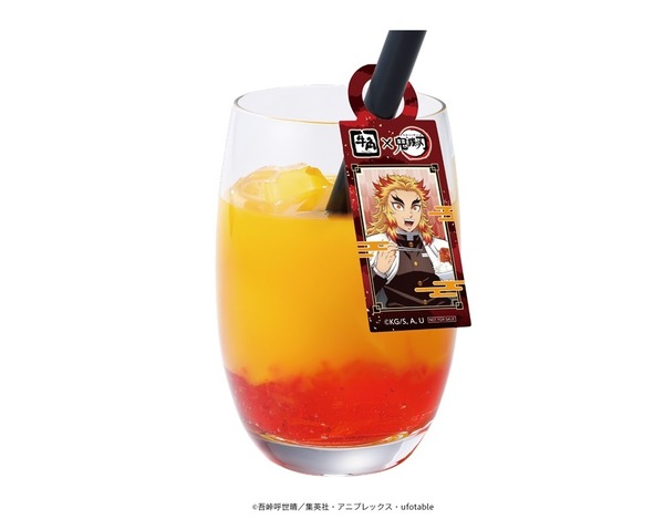 炎柱 煉獄杏寿郎のクラッシュゼリードリンク（マンゴー＆パイン味）