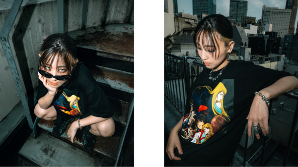 宇宙戦艦ヤマト 全記録展「全記録展限定Tシャツ 美樹本晴彦、庵野秀明」（C）東北新社/著作総監修 西﨑彰司