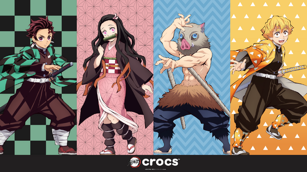 アニメ『鬼滅の刃』とCrocsがコラボレーション（C）吾峠呼世晴/集英社・アニプレックス・ufotable