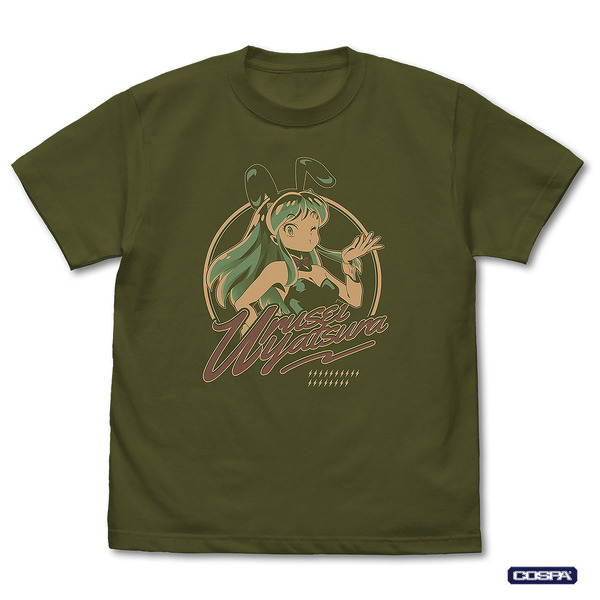 TVアニメ『うる星やつら』「バニーガール ラム Tシャツ」カラー：MOSS（C）高橋留美子・小学館／アニメ「うる星やつら」製作委員会