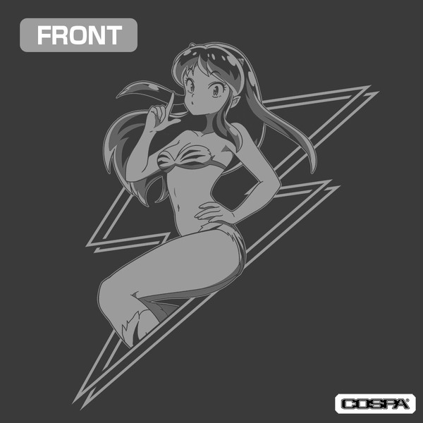 TVアニメ『うる星やつら』「ラムの電撃 袖リブロングスリーブTシャツ」（C）高橋留美子・小学館／アニメ「うる星やつら」製作委員会