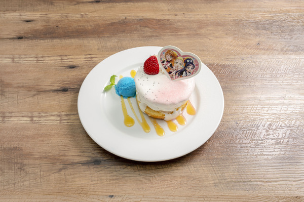 「GiGOコラボカフェ　ふたりはプリキュア Max Heart」ふわふわプリキュアパンケーキ（C）東映アニメーション（C）GENDA GiGO Entertainment Inc. All rights reserved.