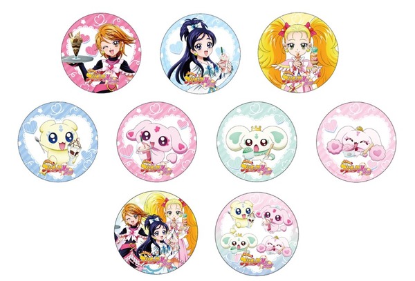 「GiGOコラボカフェ　ふたりはプリキュア Max Heart」ドリンク・フード・デザートメニュー購入特典オリジナルコースター（C）東映アニメーション（C）GENDA GiGO Entertainment Inc. All rights reserved.