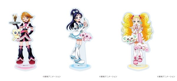 「GiGOコラボカフェ　ふたりはプリキュア Max Heart」アクリルスタンド（C）東映アニメーション（C）GENDA GiGO Entertainment Inc. All rights reserved.
