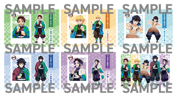 オリジナル描き下ろしシール（全6種）