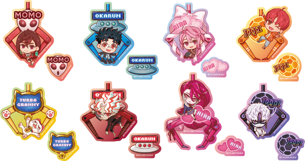 「ナムコ」のお店限定特典「ステッカーセット」7月25日登場の全8種