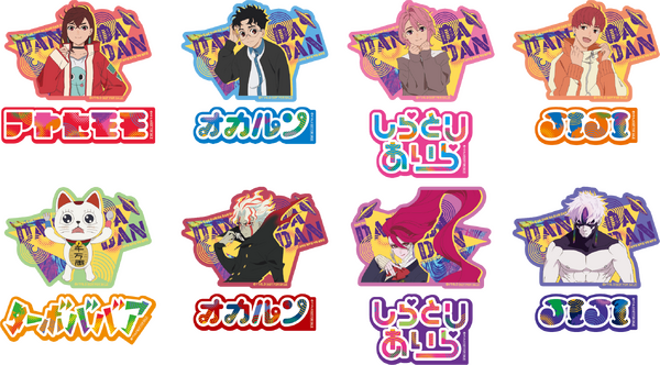 「ナムコ」のお店限定特典「ステッカーセット」8月8日登場の全8種