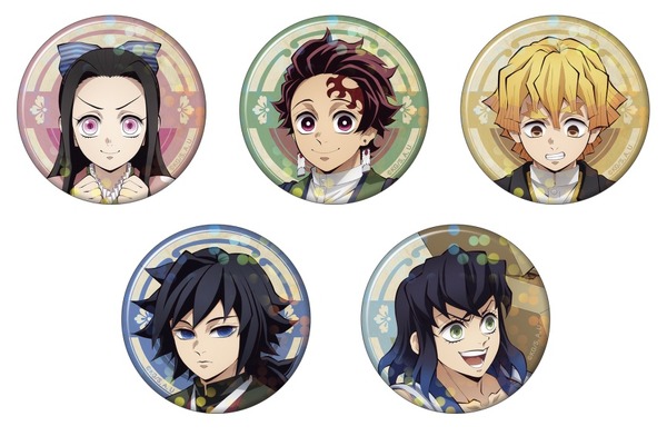 アニメ『鬼滅の刃』× アニメイトコラボ「キャラバッジコレクション」（C）吾峠呼世晴／集英社・アニプレックス・ufotable