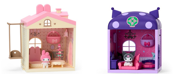 「Netflixオリジナルアニメ My Melody ＆ Kuromiデザインシリーズ」ドールハウス各種（C）Netflix. Used with permission.（C）2025 SANRIO CO.,LTD.