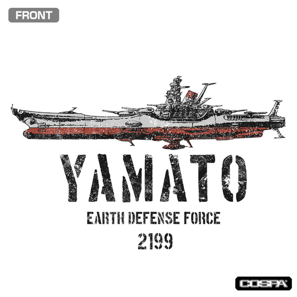 宇宙戦艦ヤマトTシャツ_WHITE