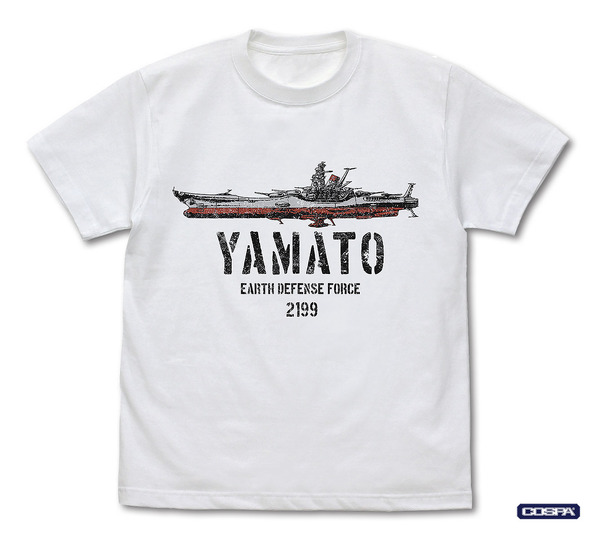 宇宙戦艦ヤマトTシャツ_WHITE