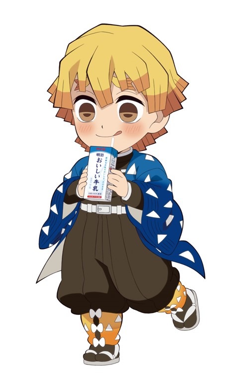 「明治おいしい牛乳」×『鬼滅の刃』キャンペーン第5弾 我妻善逸