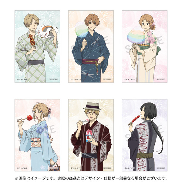 【「夏目友人帳 アニメ公式オンラインストア」ミニカード絵柄】