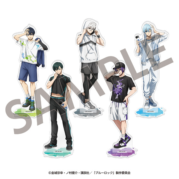 TVアニメ『ブルーロック』「アクリルスタンド　＜トレーニングウェア Style＞」（C）金城宗幸・ノ村優介・コンセプト／「ブルーロック」製作委員会