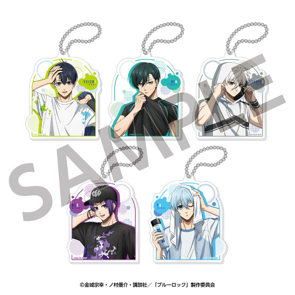 TVアニメ『ブルーロック』「アクリルキーチェーン　＜トレーニングウェア Style＞」（C）金城宗幸・ノ村優介・コンセプト／「ブルーロック」製作委員会
