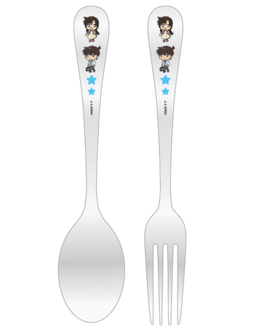 名探偵コナンランド「スプーン＆フォーク」（C）青山剛昌／小学館 （C）青山剛昌／小学館・読売テレビ・TMS 1996