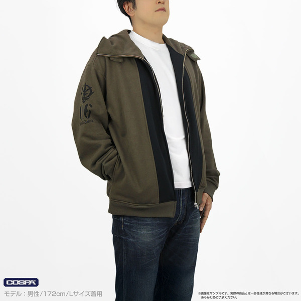 COSPA「ザクIIフードパーカー」（C）創通・サンライズ