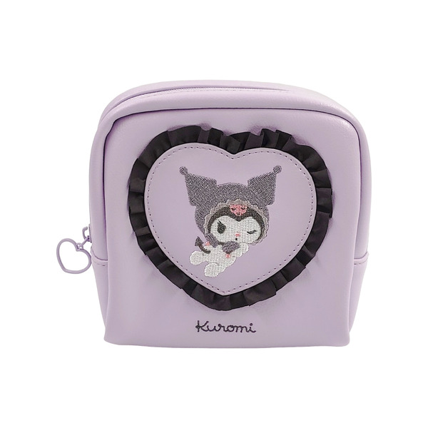 マイメロディ＆クロミ「エンジェルシリーズ」ボックスポーチ　エンジェル　クロミ20th（C）2025 SANRIO CO., LTD. APPROVAL NO. L662014