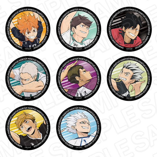 TVアニメ『ハイキュー!!』「オーロラカンバッジ A」（C）古舘春一／集英社・「ハイキュー!!」製作委員会