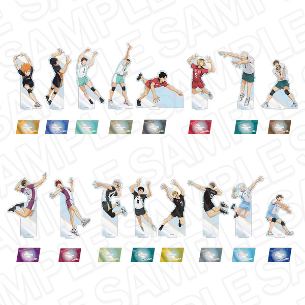 TVアニメ『ハイキュー!!』「オーロラアクリルフィギュア」（C）古舘春一／集英社・「ハイキュー!!」製作委員会