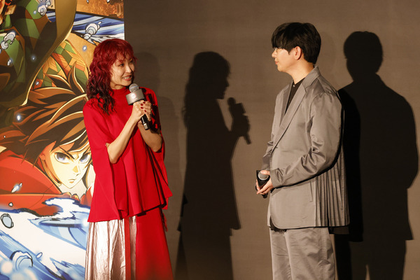 『劇場版「鬼滅の刃」無限城編 第一章 猗窩座再来』公開記念舞台挨拶