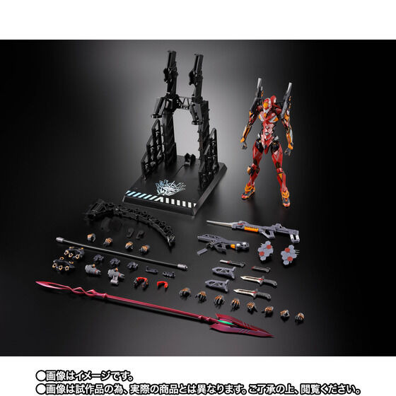 「METAL BUILD エヴァンゲリオン2号機 30th with the spear of Cassius」（C）khara