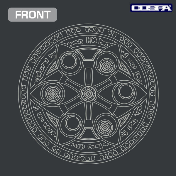 TVアニメ『葬送のフリーレン』「ゾルトラーク フェイス ドライTシャツ GUNMETAL」（C）山田鐘人・アベツカサ／小学館／「葬送のフリーレン」製作委員会