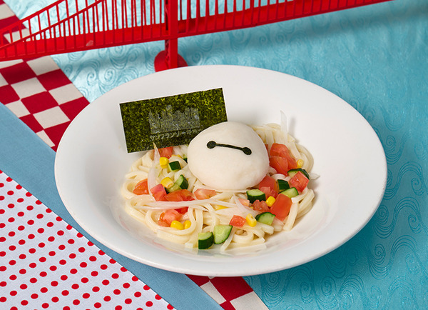 『ベイマックス』OH MY CAFE「冷製カラフルうどん」（C）Disney