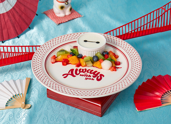 『ベイマックス』OH MY CAFE「HUGGABLE ミルクゼリー」（C）Disney