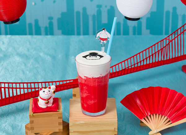 『ベイマックス』OH MY CAFE「＜SUMO＞ヨーグルトスムージー」（C）Disney