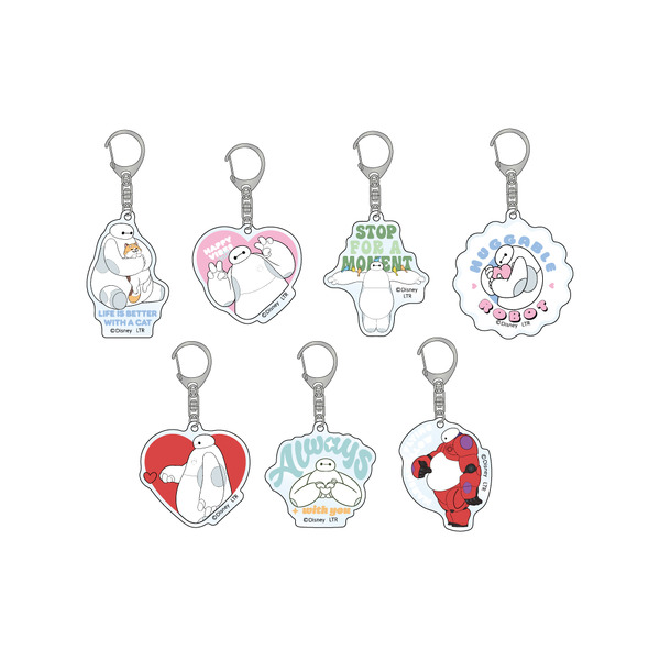 『ベイマックス』OH MY CAFE「アクリルキーホルダー」（C）Disney