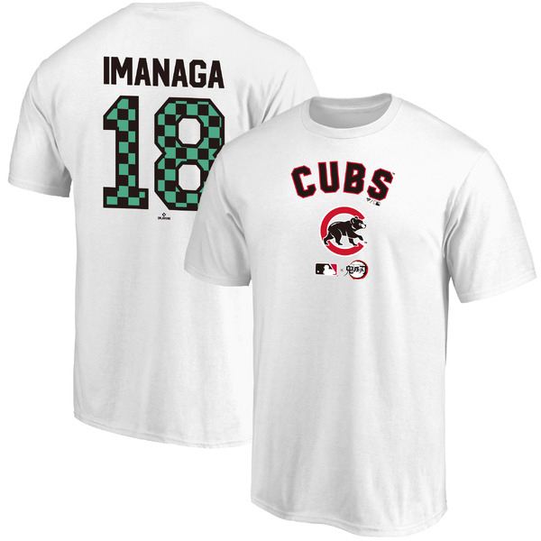 Fanatics MLB×鬼滅の刃 コラボ ネームアンドナンバーTシャツ 竈門炭治郎ver