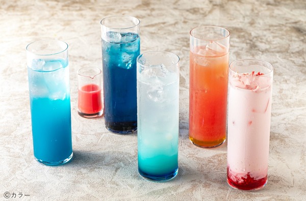 サンシャインシティプリンスホテル『エヴァンゲリオン』コラボドリンク5種（C）カラー