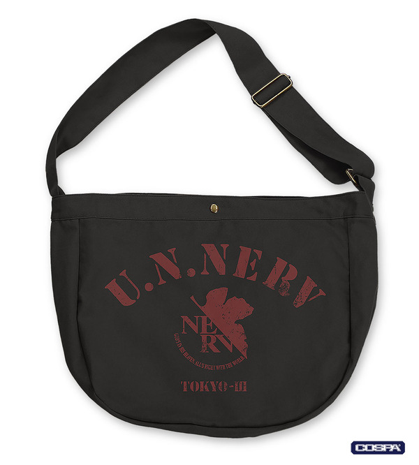 コスパ「NERV ニュースペーパーバッグ BLACK」（C）カラー