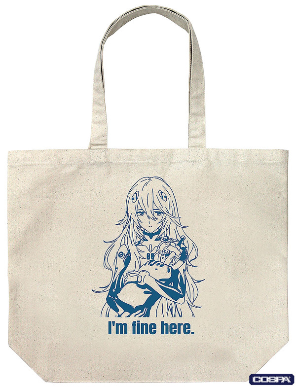 コスパ「綾波レイ ラージトート ロングヘアーVer.」（C）カラー