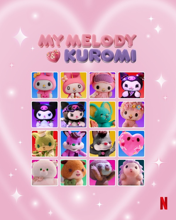 Netflixシリーズ『My Melody & Kuromi』プロフィールアイコン