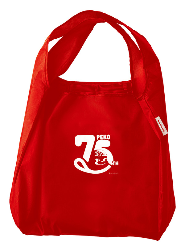 ペコちゃんエコバッグ（ペコ75thデザイン）
