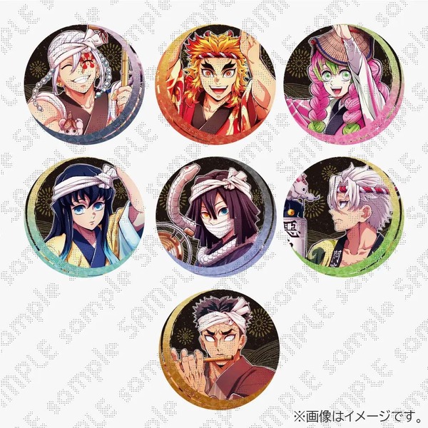 アニメ『鬼滅の刃』×「阿波おどり2025」ランダム缶バッジB