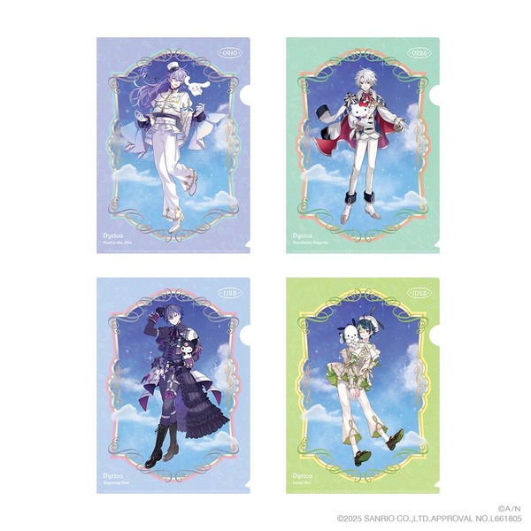 「Dytica×サンリオキャラクターズ」キラキラクリアファイル