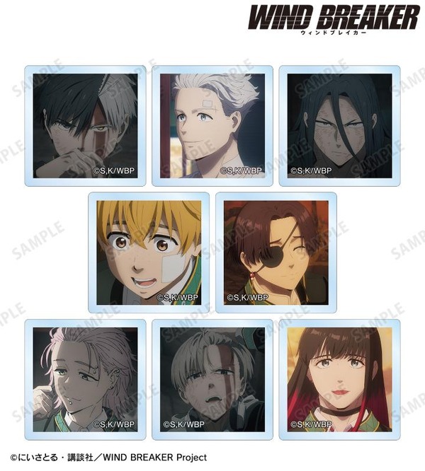 トレーディング場面写アクリルタイル