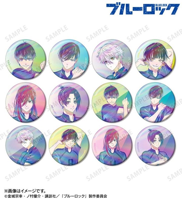 描き下ろし 試合前の準備中ver. トレーディング Ani-Art clear label オーロラ缶バッジ