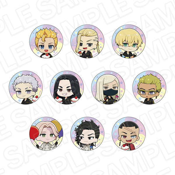 TVアニメ『東京リベンジャーズ』「カンバッジ（ブラインド）　バースデーパーティー ver.」（C）和久井健・講談社／アニメ「東京リベンジャーズ」製作委員会