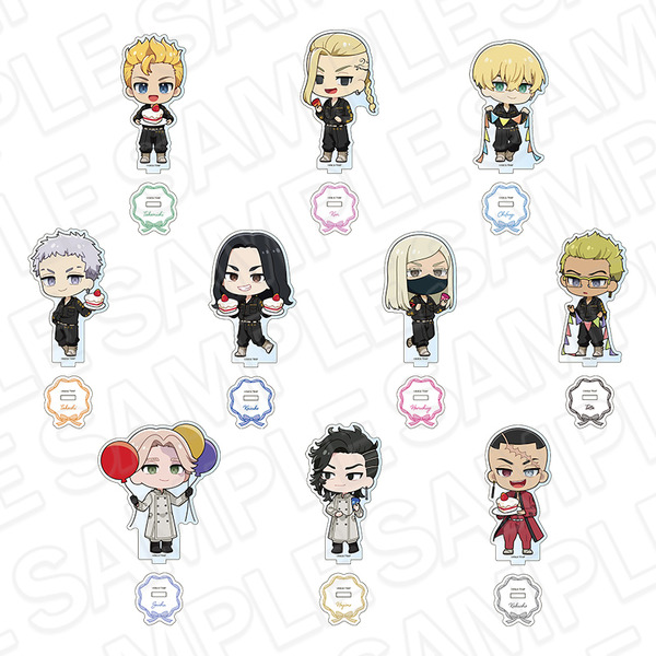 TVアニメ『東京リベンジャーズ』「アクリルスタンド（ブラインド）　バースデーパーティー ver.」（C）和久井健・講談社／アニメ「東京リベンジャーズ」製作委員会