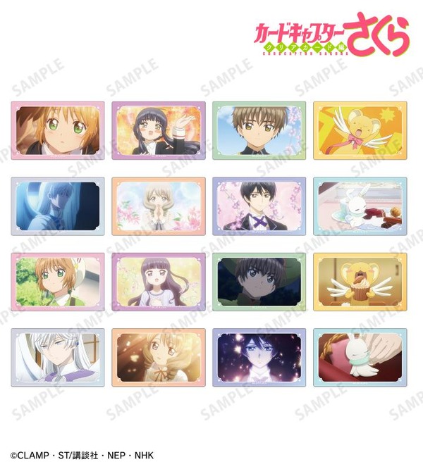 TVアニメ『カードキャプターさくら クリアカード編』「トレーディング場面写カードステッカー」（C）CLAMP・ST/講談社・NEP・NHK