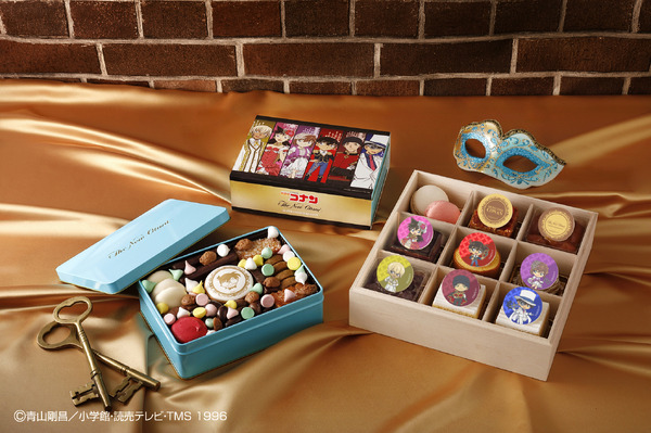 「ホテルニューオータニ」×『名探偵コナン』限定スイーツBOX＆クッキー（C）青山剛昌／小学館・読売テレビ・TMS 1996