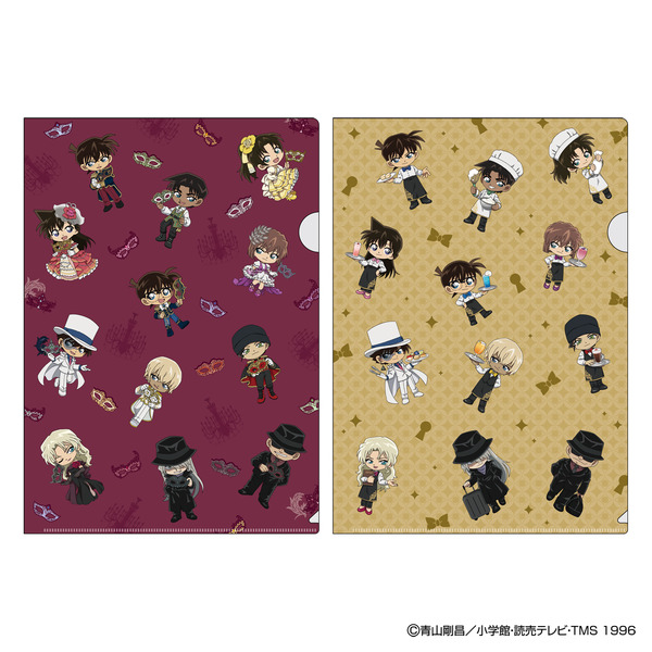 「ホテルニューオータニ」×『名探偵コナン』クリアファイル2枚セット（C）青山剛昌／小学館・読売テレビ・TMS 1996